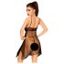 Penthouse Playful Doll - Lace Dress & Thong Set (Black)
