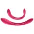 Satisfyer Elastic Joy - Red Rechargeable Flexible Couple's Vibrator