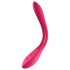 Satisfyer Elastic Joy - Red Rechargeable Flexible Couple's Vibrator