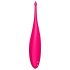 Satisfyer Twirling Fun - Rechargeable, Waterproof Clitoral Vibrator (Pink)