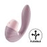 Satisfyer Supernova - Rechargeable Air Pulse 2-in-1 Vibrator (Pink)