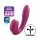 Satisfyer Sunray - Rechargeable, Dual-Action Air Pulse Vibrator (Red)