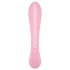 Satisfyer Triple Oh - Rechargeable Pink Vibrator with Clitoral Arm