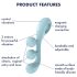 Satisfyer Tri Ball 2 - Multifunctional Vibrator (Mint)