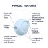 Satisfyer Sugar Rush - Air Pulse Clitoral Vibrator (Blue)