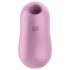Satisfyer Cotton Candy - Rechargeable Air Pulse Clitoral Vibrator (Purple)