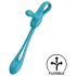 Satisfyer Plug & Play - Rechargeable Anal Vibrator & Penis Ring (Blue)