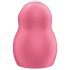 Satisfyer Pro To Go 1 - Rechargeable Air-Pulse Clitoral Stimulator (Red)