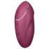 Satisfyer Tap & Climax 1 - 2-in-1 Vibrator & Clitoral Stimulator (Red)