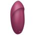 Satisfyer Tap & Climax 1 - 2-in-1 Vibrator & Clitoral Stimulator (Red)