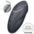 Satisfyer Tap & Climax 1 - 2-in-1 Clitoral Vibrator (Black)