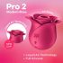 Satisfyer Pro 2 Rose Modern - Rechargeable Air Pulse Clitoral Stimulator (Red)