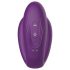 Mrow - Rechargeable, Waterproof 3-Motor Couples Vibrator (Purple)