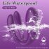 Mrow - Rechargeable, Waterproof 3-Motor Couples Vibrator (Purple)