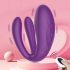 Mrow - Rechargeable, Waterproof 3-Motor Couples Vibrator (Purple)