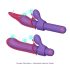 Magic Stick - Vibrator with Interchangeable Heads (Purple)