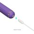 Magic Stick - Vibrator with Interchangeable Heads (Purple)