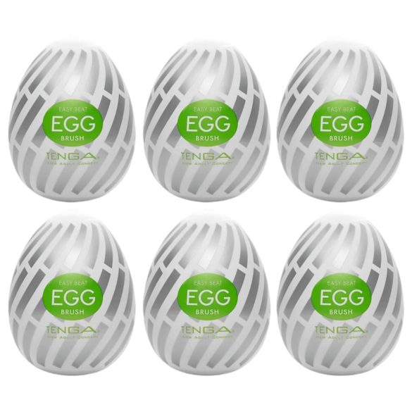 TENGA Egg Brush - Egg Masturbator (Pack of 6)