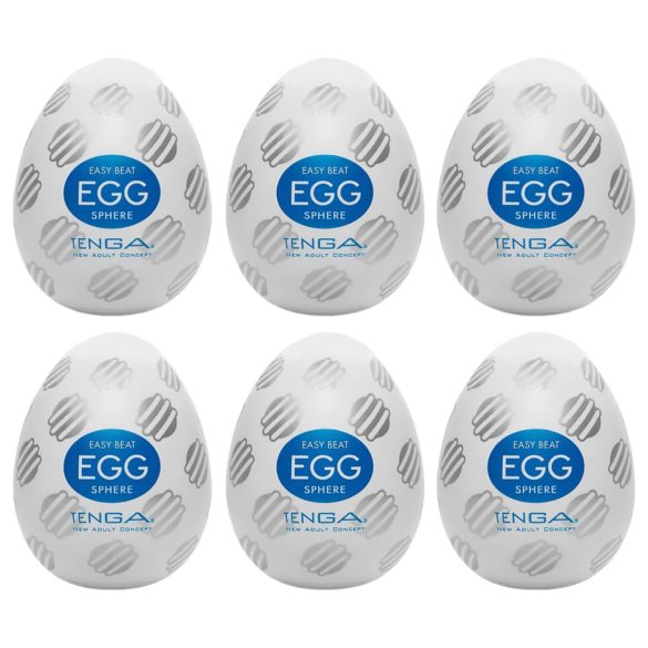 TENGA Egg Sphere - Set of 6 Discreet Pleasure Eggs