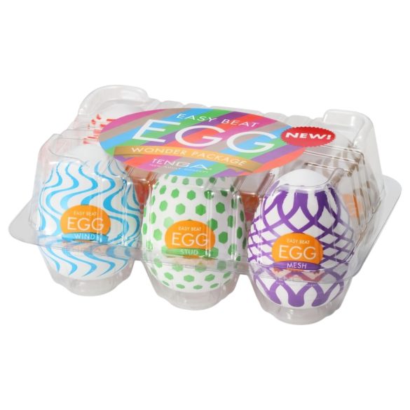 TENGA Egg Wonder - Egg Shaped Pleasure Set (6 Pack)