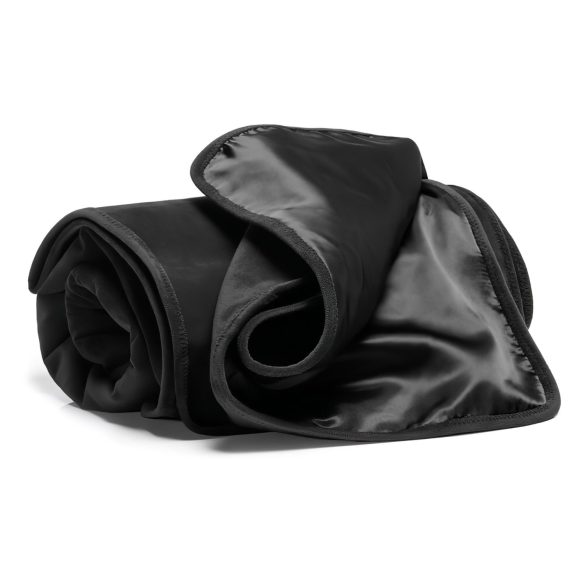 Liberator Fascinator Throw - Black Microfiber Intimacy Blanket