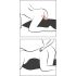 Liberator Humphrey - Black Sex Pillow with Dildo Pocket