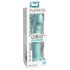 Dillio Slim Seven - Turquoise Suction Cup Stimulating Dildo (20cm)