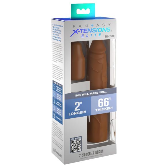 X-TENSION Elite 2 - Adjustable Sleeve for Men (Brown)