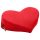 Liberator Heart Wedge - Heart-Shaped Intimacy Pillow (Red)