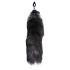 Alive Anal Pleasure - Medium Silver Fox Tail Anal Plug