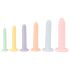Six in a Row - Vibrant Dildo Trainer Set (6 Pieces)