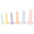 Six in a Row - dildo trainer set - 6 pcs (colorful)