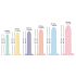 Six in a Row - dildo trainer set - 6 pcs (colorful)