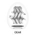 TENGA Egg Gear Stronger - Egg-Shaped Masturbator (6-pack)