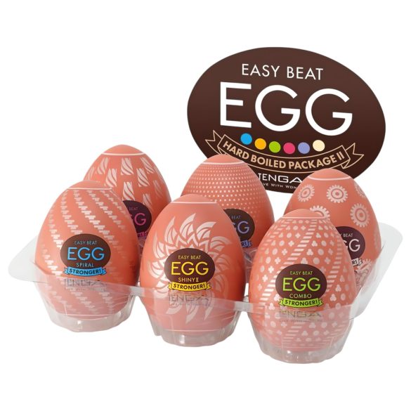 TENGA - Stronger Egg Masturbator Set - Pack of 6