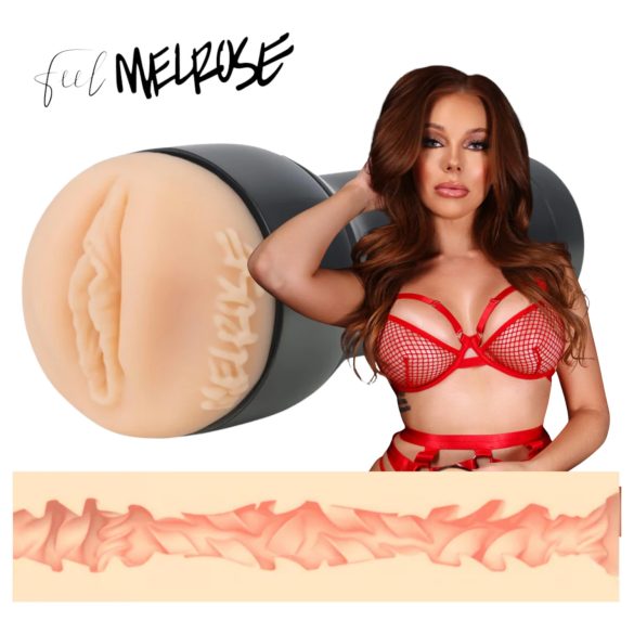 Kiiroo MelRose Michaels – Realistic Stroker – PowerBlow Compatible (Natural)