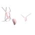 Luxury Strap-On Harness for Clitoral Vibrator (White)