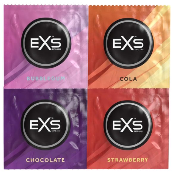EXS Mixed - Condoms - Assorted Flavors (12 Pack)