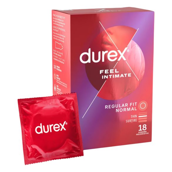 Durex Feel Intimate - Ultra Thin Condoms (18 Pack)