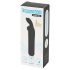 Happyrabbit Bullet - Rechargeable Bunny Wand Vibrator (Black)