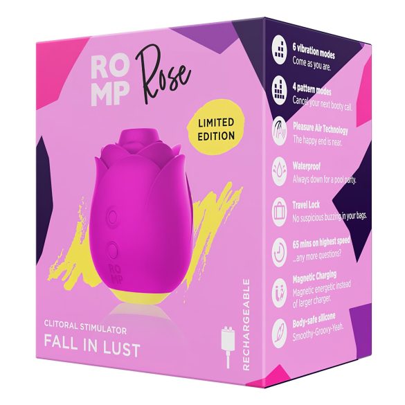 ROMP Rose - Airwave Rose Vibrator (Pink)
