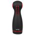 WYNE 06 - Black Rechargeable Vibrating & Suction Male Pleasure Device