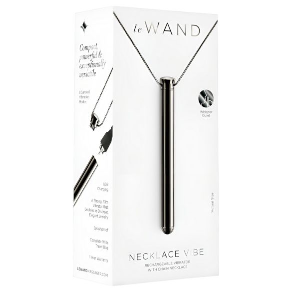 le Wand - Luxury Vibrator Necklace - (Black)