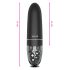 Mystim Sleek Freak E-Stim - Rechargeable Electro Wand Vibrator (Black)