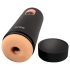 WYNE 07 - Rechargeable Vibrating & Suction Male Pleasure Device (Black)