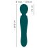 You2Toys Grande - Rechargeable Massager Vibrator (Green)