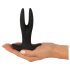ANOS - Dual-Ended Black Anal Vibrator