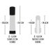 Mister Boner - Rechargeable Automatic Penis Pump (Black-Clear)
