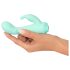 Cuties Mini 4 - Waterproof Bunny Vibrator with Rechargeable Battery (Green)