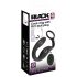 Black Velvets - Vibrating Ring & Anal Plug Set (Black)
